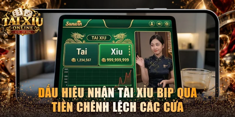 Dấu Hiệu Nhận Tài Xỉu Bịp: 7 Yếu Tố Cảnh Báo Bạn Cần Biết 3 Dấu hiệu nhận tài xỉu bịp qua tiền chênh lệch các cửa